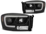 Carnamics Koplampen | Dodge Ram 02-08 4-d | Tubelight zwart, Verzenden