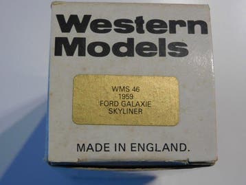 3x Western Models and 1x Design Studio 1:43 - Modelauto (4), Nieuw