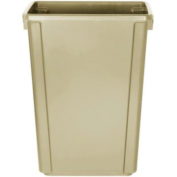 Afvalbak | Kunststof | Beige | 60L | Open |, Zakelijke goederen, Verzenden, Nieuw in verpakking