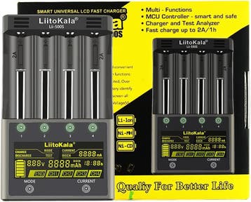 Lii-500S LCD Acculader | Tweede kansje | OP = OP, Auto-onderdelen, Verzenden, Gebruikt, Universele onderdelen