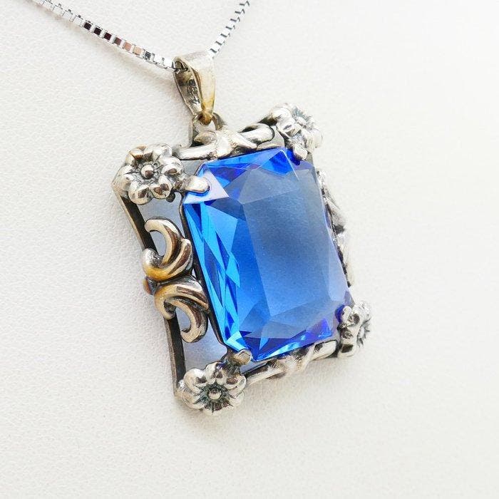 Zonder minimumprijs - Halsketting Zilver, Handtassen en Accessoires, Kettingen