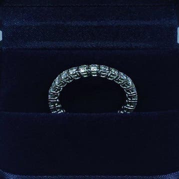 Bague déternité - 18 carats Or blanc - 2.08ct. tw. -, Bijoux, Sacs & Beauté