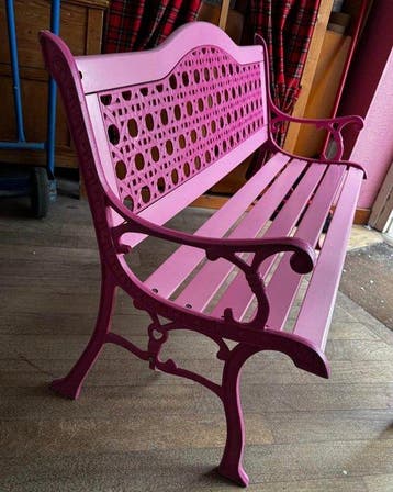 Banc de jardin - Fer forgé