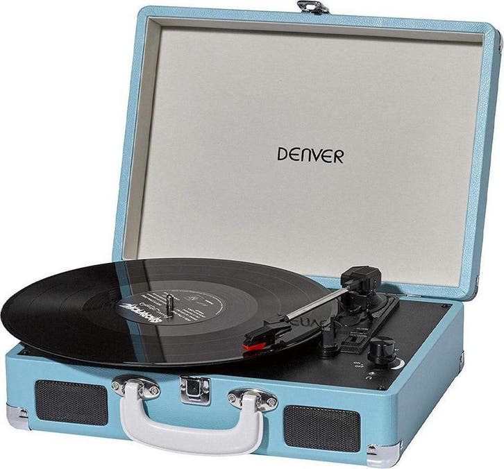 2dekans | Denver Platenspeler - Ingebouwde Speakers - Incl., Audio, Tv en Foto, Radio's, Ophalen of Verzenden