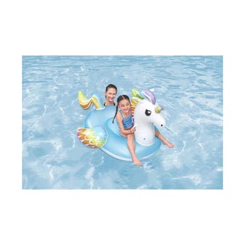 Bestway 41114 opblaasbare zwembadeenhoorn Fantasy Unicorn..., Ophalen of Verzenden, Nieuw