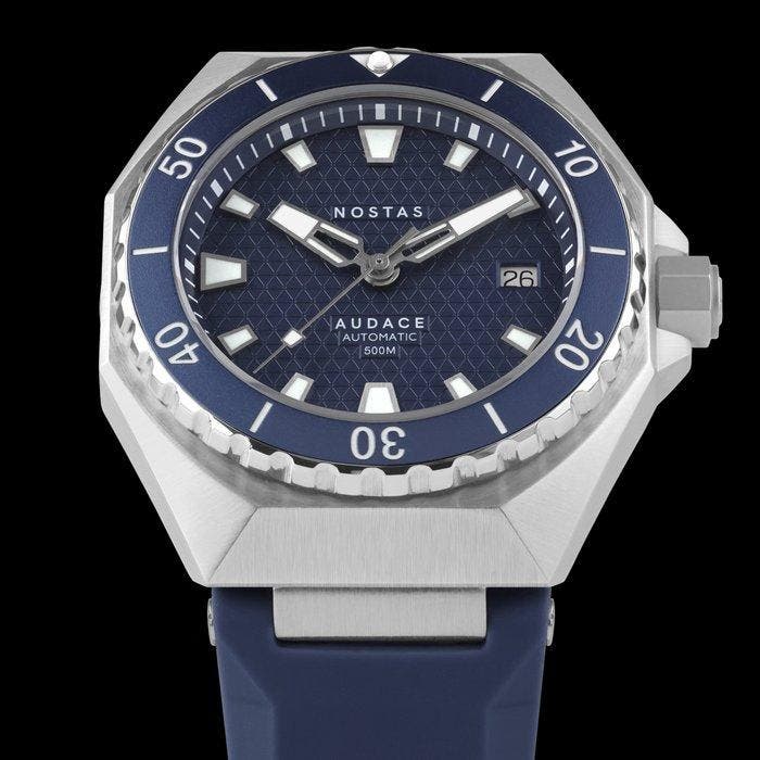 Nostas - LAST IN STOCK Audace 500 Swiss Automatic - NA5-02 -, Handtassen en Accessoires, Horloges | Heren