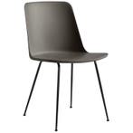 &tradition Plastic Chair Rely Grey - Eetkamerstoel -, Verzenden