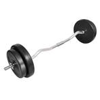 vidaXL Halter met gewichten 30 kg, Verzenden
