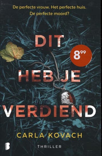 Dit heb je verdiend / Gina Harte / 2 9789022597255, Verzenden, Carla Kovach