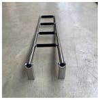 Bieden: Stainless Steel 4-Steps Foldable Bathing Swim Ladde, Ophalen of Verzenden