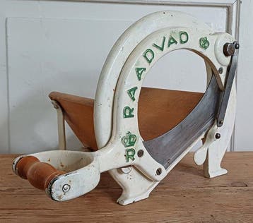Raadvad - Broodsnijmachine - 294 - IJzer, Hout, Staal -