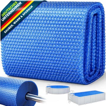 Zwembad Afdekzeil - Rond - Solarzeil - 427 cm - Blauw - Till, Tuin en Terras, Zwembad-toebehoren, Verzenden, Nieuw