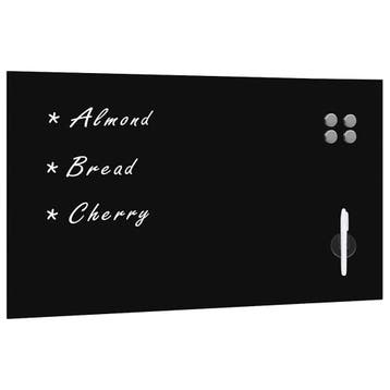vidaXL Magneetbord wandmontage 120x60 cm glas, Verzenden, Nieuw in verpakking