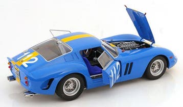 KK Scale 1:12 - Model sportwagen - Ferrari 250 GTO Targa, Nieuw