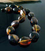 Ambre Très grand collier dambre luxueux — Collier en ambre