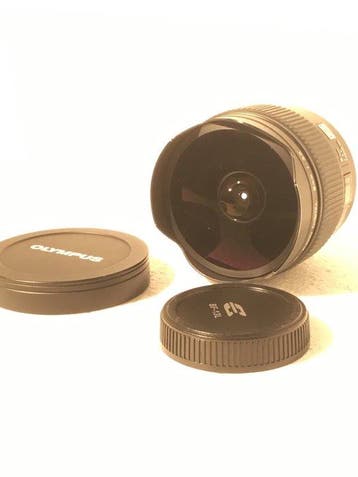 Olympus Zuiko digital ED 8mm f:3,5 FISHEYE con attacco 4/3, Nieuw