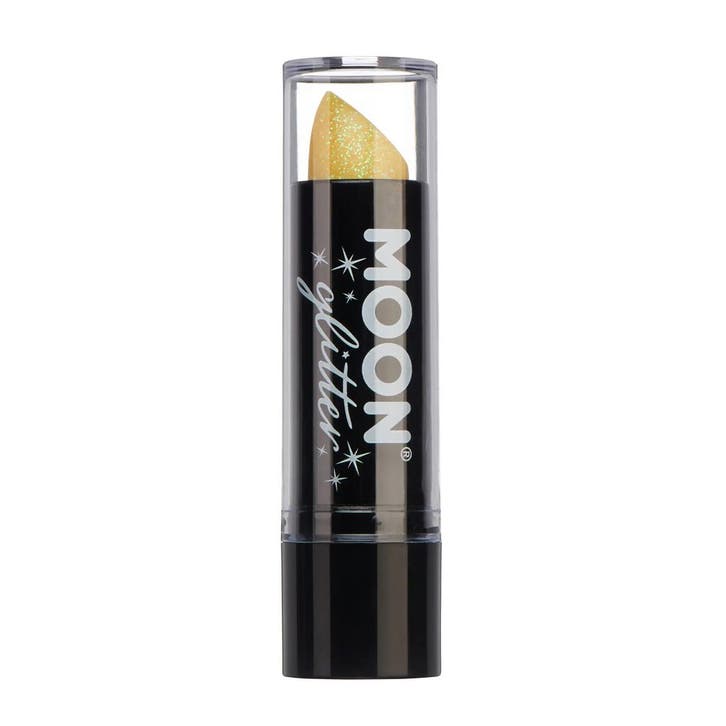 Moon Glitter Iridescent Glitter Lipstick Yellow 4.2g, Hobby & Loisirs créatifs, Articles de fête, Envoi