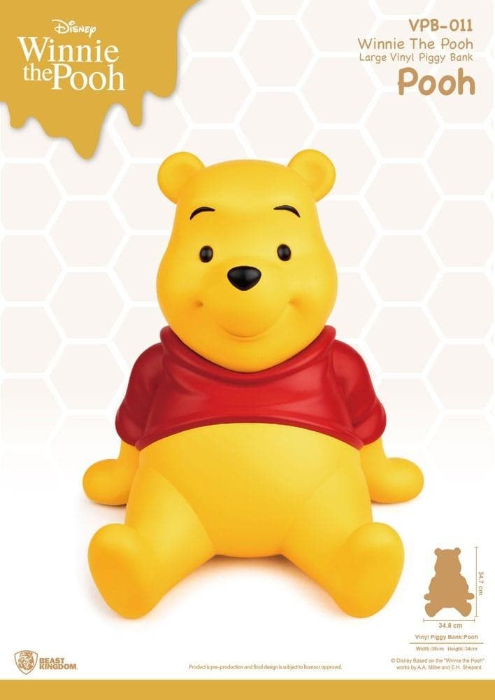 Winnie The Pooh Piggy Vinyl Bank Winnie 35 cm, Collections, Disney, Enlèvement ou Envoi