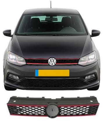 Grill | geschikt voor Volkswagen | Polo 6C | 2014-2017 | Spo, Auto-onderdelen, Verzenden, Nieuw, Volkswagen