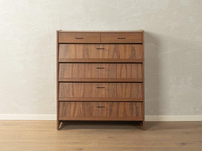 Commode - Walnoot - Schoenenkast uit de jaren zestig, Antiek en Kunst, Kunst | Designobjecten