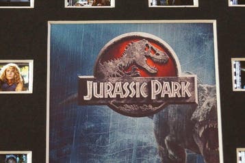 Jurassic Park - limited edition - Film Cell Display 35mm, Verzamelen, Nieuw