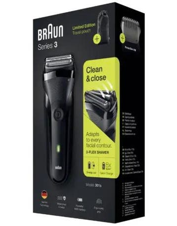 Braun Series 3 301S (Trimmer), Verzenden, Overige typen
