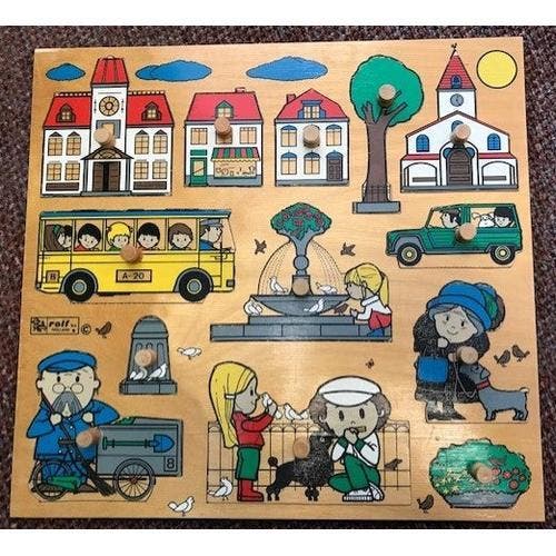 Rolf Inlegpuzzel in de stad, Boeken, Schoolboeken, Verzenden
