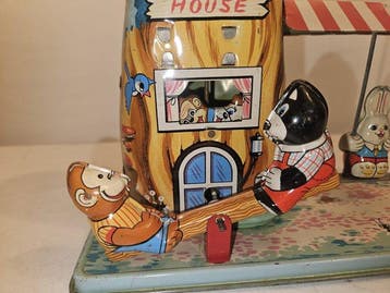 TPS - Speelgoed Animal House - 1950-1960 - Japan