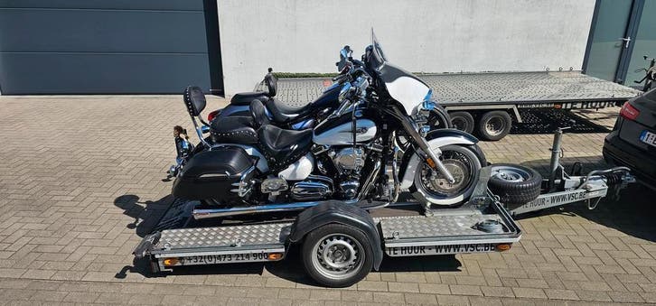 Te Huur: 34 x motorremork, Auto diversen, Aanhangers en Bagagewagens, Gebruikt, Ophalen