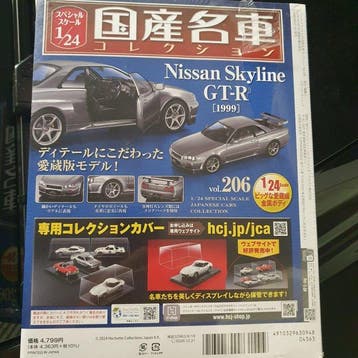 Hachette 1:24 - Modelauto - Nissan skyline GTR 1999, Nieuw