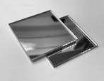 Set van 30 kleine vierkante spiegeltjes (3x50x50 mm, zilver, Verzenden