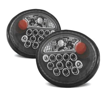FEUX ARRIÈRE VOLKSWAGEN VW NEW BEETLE 98-05 LED FOND NOIR, Auto-onderdelen, Verlichting, Verzenden, Nieuw