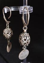 Boucles doreilles pendantes au style ottoman – perles, Antiek en Kunst
