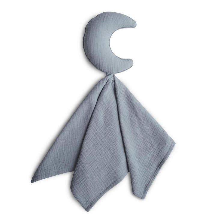 Mushie Knuffeldoekje - Lovely Blanket - Moon Blue, Enfants & Bébés, Jouets | Jouets de bébé, Enlèvement ou Envoi
