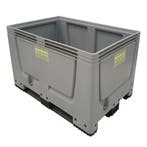 Palletbox Bigbox 1200x800x790 mm HD-PE gesloten grijs, Ophalen of Verzenden