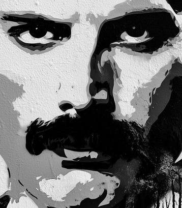 David Law (1967) - Freddie Mercury (Stencil)