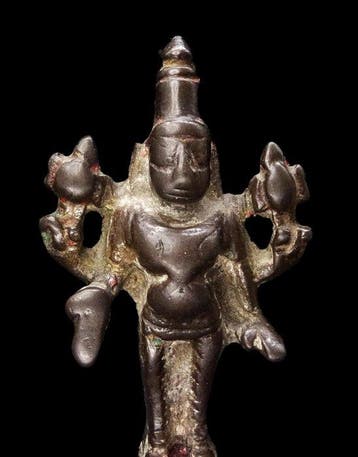Oud-Aziatisch Hindoeïstische godheid - Vishnu - 16e/17e eeuw