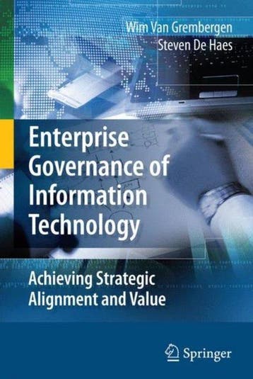 Enterprise Governance of Information Technology, Boeken, Verzenden, Zo goed als nieuw, Steven De Haes