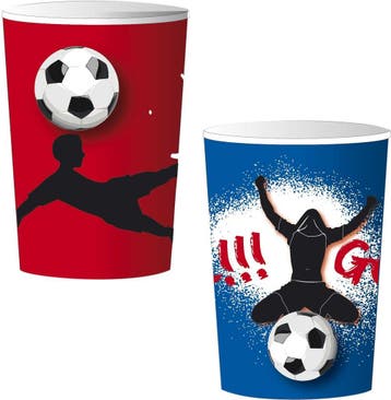 Bekers Goal 250ml 8st, Verzenden, Nieuw