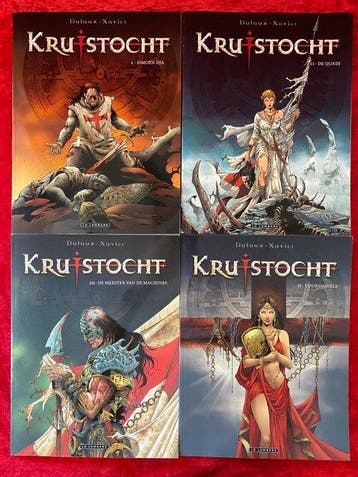Kruistocht 1 t/m 8 - Simoen Dja en andere - 8 Complete