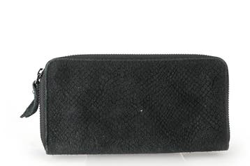 Vera Pelle Portemonnees Zwart, Bijoux, Sacs & Beauté, Porte-monnaie & Portefeuilles, Verzenden