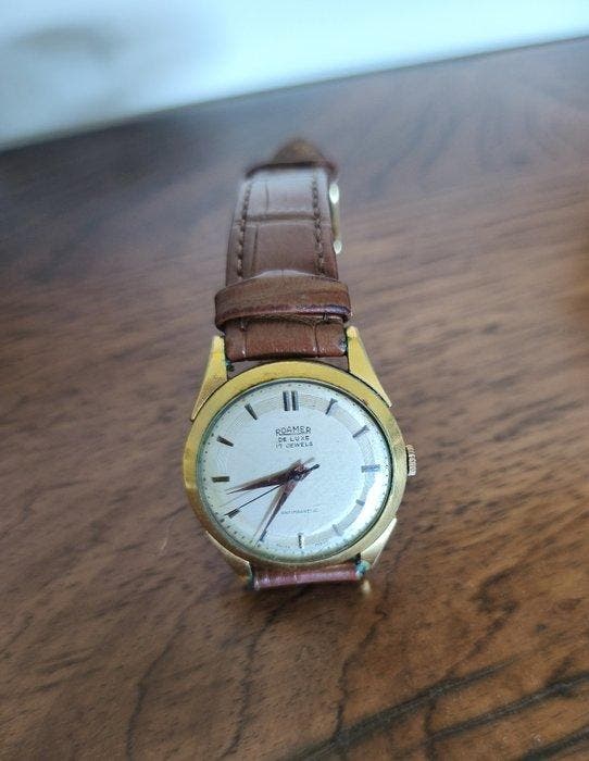 Roamer - DE LUXE 17 Jewels Large - Zonder minimumprijs -, Bijoux, Sacs & Beauté, Montres | Hommes