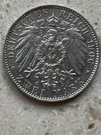 Allemagne, Empire Frédéric-Auguste III. 2 Mark 1906 E /, Postzegels en Munten