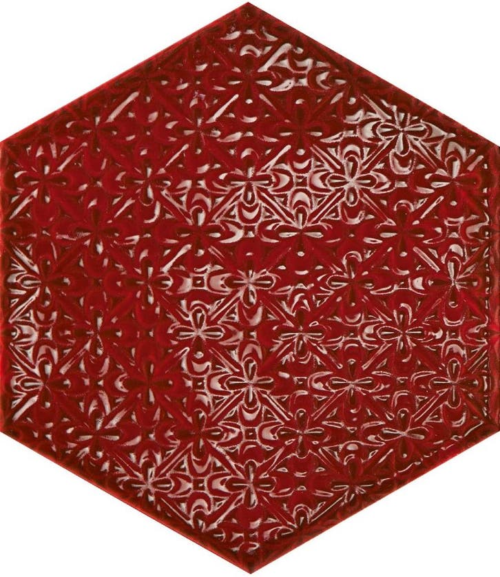 Vloertegel/Wandtegel Rood 19,8x22,8cm (Muurtegels), Bricolage & Construction, Dalles & Carrelages, Enlèvement ou Envoi