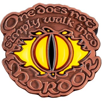 Lord of the Rings One Does Not Simply Walk Into Mordor Pin, Ophalen of Verzenden