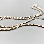 Zilver - Halsketting - Touwketting, Antiquités & Art