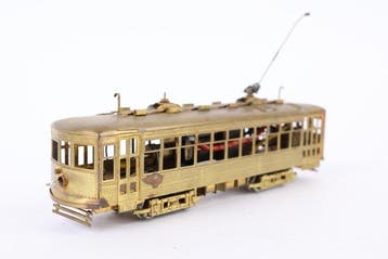 Zelfbouw H0 - Tramway miniature (1) - tram américain