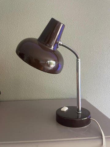 Bureaulamp - IJzer - Vintage Space age lamp, Antiquités & Art