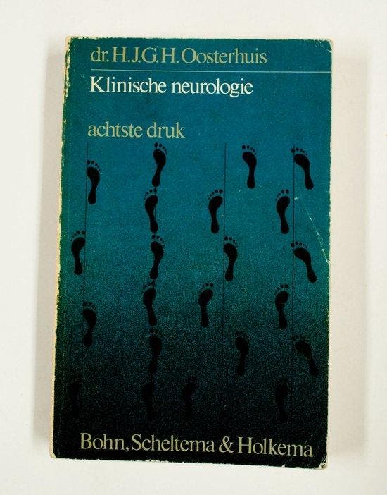 Klinische neurologie - Oosterhuis, Livres, Santé, Diététique & Alimentation, Envoi