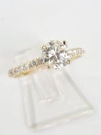 Bague de fiançailles - 14 carats Or jaune - 1.00ct. tw.
